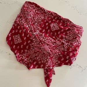 American Eagle Bandanna Tube Top